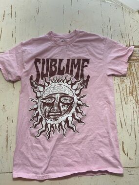 Sublime Pink Graphic Tee - Short Sleeve Women’s Top